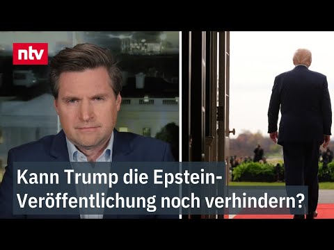 Kann Trump die Epstein-Veröffentlichung noch verhindern? - "Wahrer Wende-Grund ist anderer"