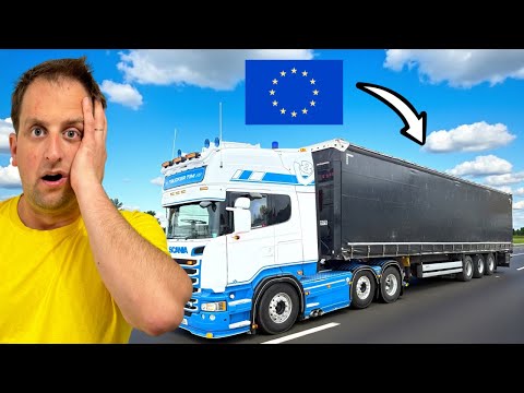 COLLECTING A EUROLINER TRAILER HEADING FOR…..? | #truckertim