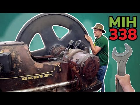 RIESIG !! 😳  - DEUTZ MIH 338 ||  Motoren auf Testosteron || Private Sammlung mit Hubraum  #vlog SF1