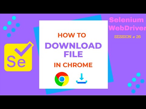 How to download files in Selenium WebDriver on Chrome using ChromeOptions class [2021] #AjAutomation