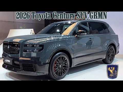 The Ultimate Phoenix: 2026 Toyota Century SUV GRMN | 3.5L V6 Hybrid Luxury Titan