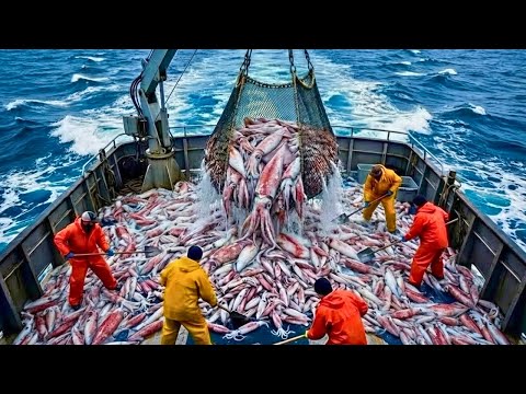 How One Night of Squid Fishing Turns Into a $150,000 Paycheck | Fishing Documentary