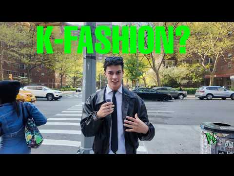 🎥What New Yorkers Think About 🇰🇷Korean Street Fashion (English + Korean Subs)