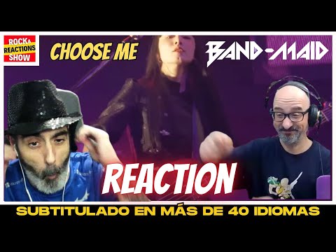 BAND MAID Reaction - Choose Me | React | Reacción |  反応 | Rock and Reactions