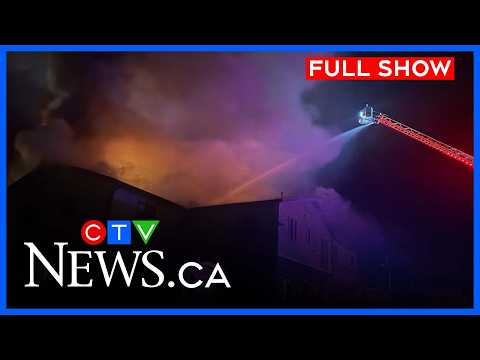 Late-night blaze ravages Wasaga Beach motel | CTV News Barrie at Six for March 10, 2026