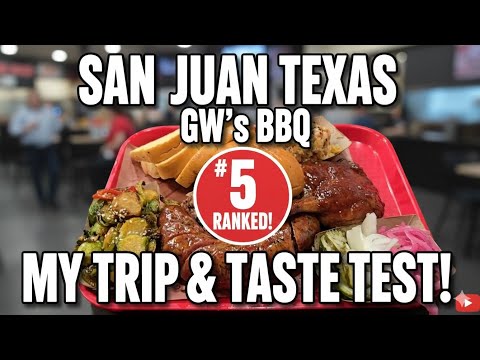 I Ate at the #5 Best BBQ Joint in Texas! | GW’s BBQ San Juan