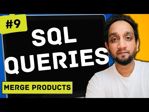 Merge Products - SQL Interview Query 9 | SQL Problem Level "EASY"