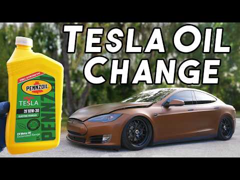 How to Replace the Oil in a Tesla