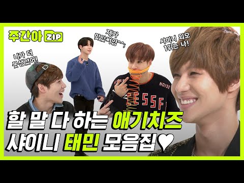 [주간아.zip] 시속 200km 돌직구💥 할 말 다 하는 애기치즈 탬니 모음집! l 샤이니 태민 (Shinee TAEMIN)