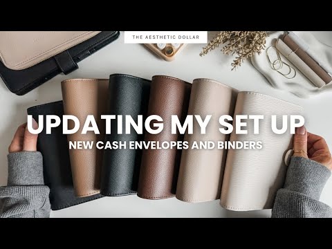 Updating My Set Up ✨ New Cash Envelopes | How I Do My Cash Planning for Cash Stuffing