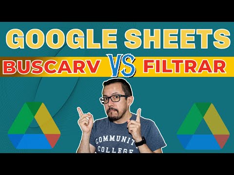 Como usar BUSCARV y FILTRAR en hoja de cálculo de GOOGLE SHEETS. ¿Es mejor que EXCEL?