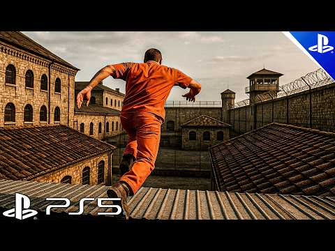 (PS5) Uncharted 4 – Prison Escape | The Most ICONIC Mission Ever in the Series [4K 60FPS]