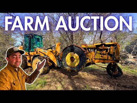 Dragging Trucks, Tractors, & More from the Trees and Barns at this Old Farm!