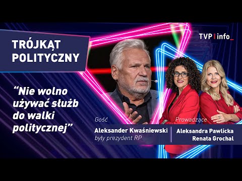 Aleksander Kwaśniewski: nie wolno używać służb do walki politycznej | TRÓJKĄT POLITYCZNY