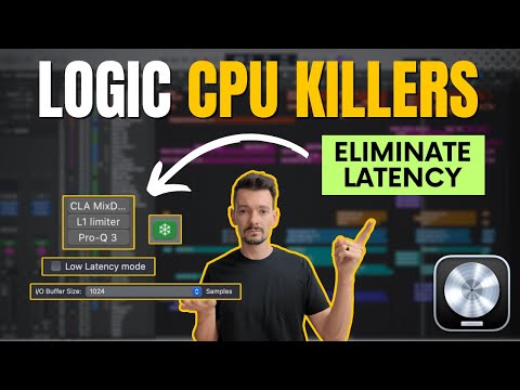 Logic Pro | Get Rid Of Latency & CPU Overload For Good | EVERY METHOD