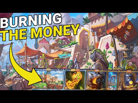 I lit all my money all fire [The Bazaar]