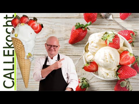 Bestes Vanilleeis einfach selber machen. Warum kaufst Du das noch?