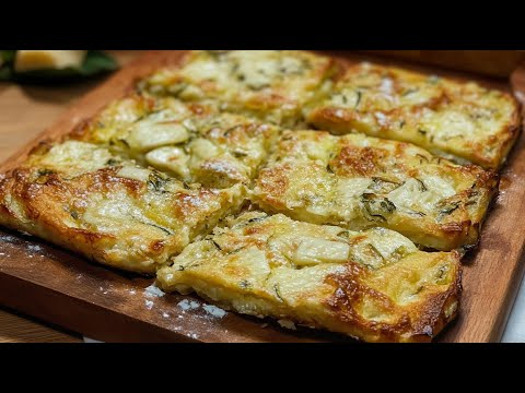 Crispy Outside, Soft Inside: Potato Zucchini Focaccia Recipe! So Easy, Cheap and Delicious!