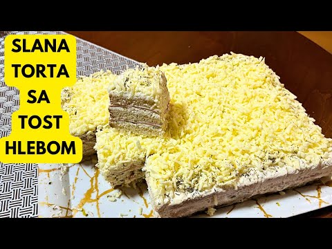 Slana torta sa tost hlebom❗️