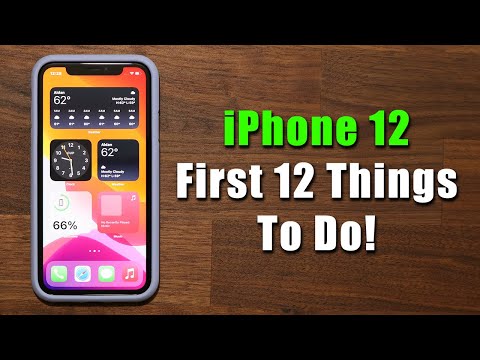 iPhone 12 - First 12 Things To Do!