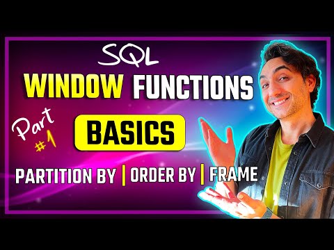 SQL Window Functions Basics | Partition By, Order By, Frame | #SQL Course 22