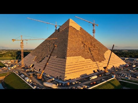 The Construction Process of the Wooden Great Pyramid of Giza – A World Wonder