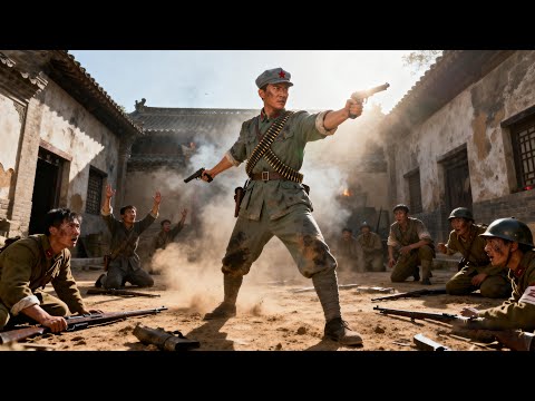 日軍混入八路軍大部隊，小夥意識到不對，一聲令下直接開戰！⚔️ 抗日 Kung Fu #抗日 #電影 #功夫