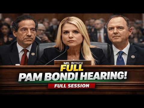 FULL PAM BONDI HEARING | From The Archives