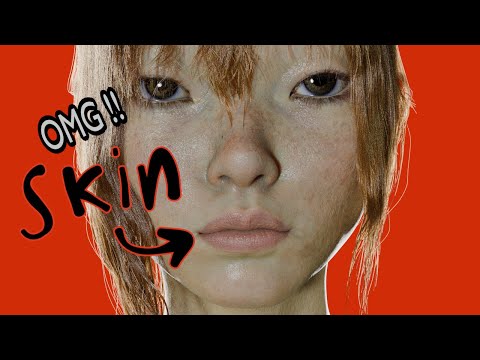 OMG!! Crazy Skin shader for ALL Blender user!