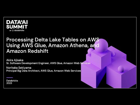 Processing Delta Lake Tables on AWS Using AWS Glue, Amazon Athena, and Amazon Redshift