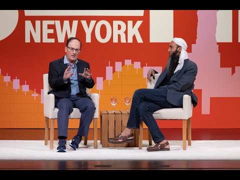 Steve Cohen and Jawad Mian at Sohn 2025