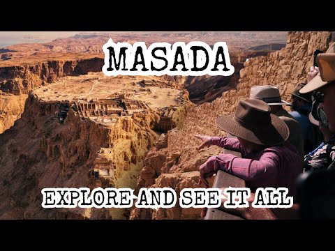 Masada, Israel Full Tour: See It All! Jews Last Stand Against Rome! Mass Suicide! Dead Sea, Gomorrah