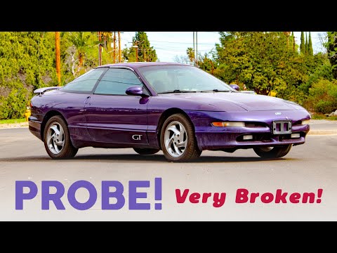 Finally Trying To Fix My Broken $300 Ford Probe GT!