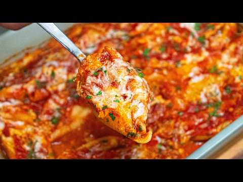 Creamy Cajun Chicken Stuffed Shells | Easy Baked Pasta Recipe