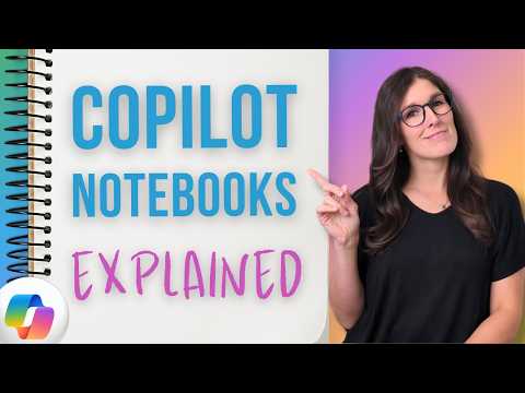 How To use Microsoft Copilot Notebooks | Full Tutorial [2025]