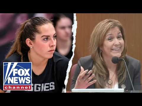 HEATED CLASH: Dem senator scolds volleyball star fighting to keep men out of women’s sports