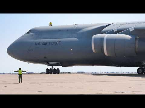 US Air Force’s Largest-Ever Plane in Action During Intense Flight Operations