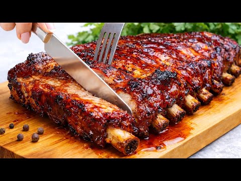 I'm not frying anymore! The secret trick for perfect BBQ ribs! Delicious and useful!