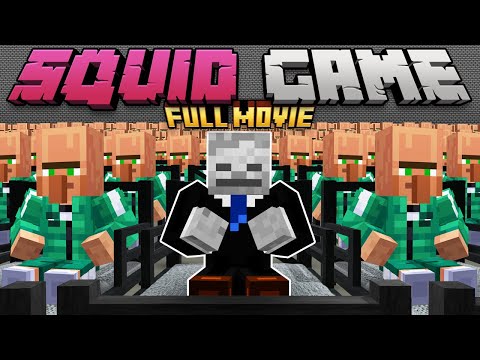 456 Villagers Simulate Squid Game in Minecraft [FULL MOVIE]
