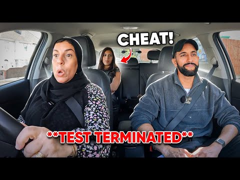 Mother and Daughter Caught CHEATING on Driving Test!