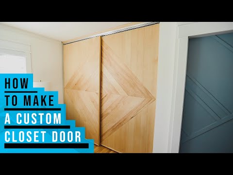 How To Make Custom Sliding Closet Doors