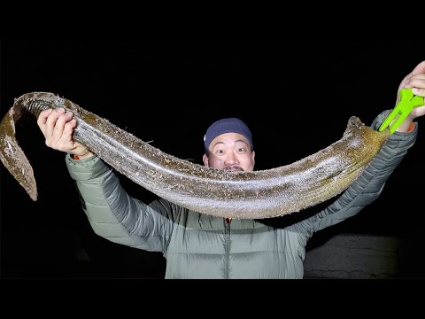 엄청나게 포악한 괴물 물고기를 잡아서 먹어보자!