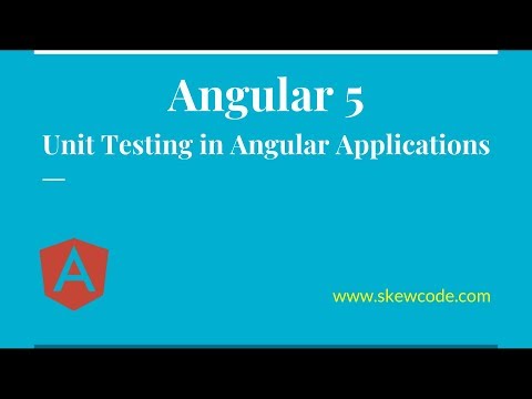 Unit Testing in Angular Apps | Karma and Jasmine Tutorial