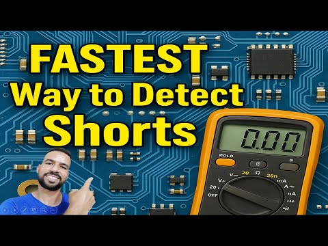 FASTEST Way to Detect Shorts on Motherboards | laptop motherboard short circuit repair 2
