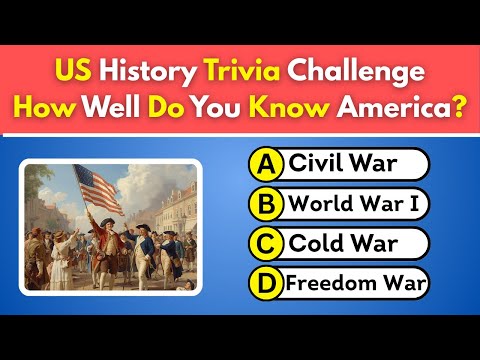 American History IQ Test 🧠 | USA Historical Quiz Challenge!