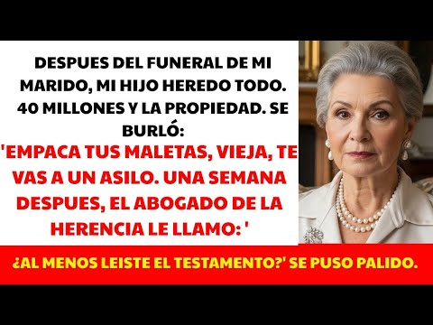Mi HIJO recibió 40 MILLONES de DÓLARES y me ECHÓ de CASA… TRES DÍAS después me ROGABA por AYUDA