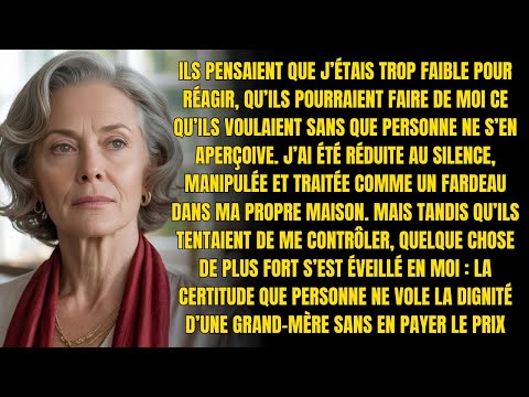 HISTOIRE VRAIE DE CETTE GRAND-MÈRE 👵💔 TRAHIE PAR SA BELLE-FILLE ET MANIPULÉE PAR SON FILS!