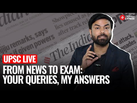 UPSC LIVE Session: Turning News into Exam-Ready Answers | Manas Srivastava