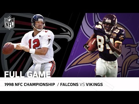 1998 NFC Championship Game: Atlanta Falcons vs. Minnesota Vikings| NFL Full Game