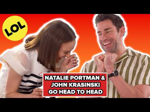 John Krasinski & Natalie Portman Go Head To Head - Who Will Win?